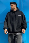 Unisex Polizei Sırt Baskılı Sweatshirt - 1