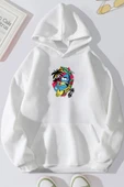 Unisex Crazy Banana Baskılı Sweatshirt - 7
