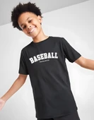 Çocuk Baseball baskılı Pamuklu Tshirt thumbnail 5