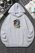 Unisex Crazy Banana Baskılı Sweatshirt - 5