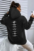 Unisex Ninja Akatsuki Sırt Baskılı Sweatshirt thumbnail 6