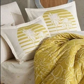 Hobby Çift Kişilik Ranforce Nevresim Takımı Eva Hardal - 3