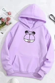 Unisex Garfield Baskılı Sweatshirt - 1