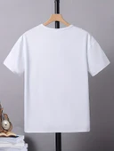 BASKET76 Baskılı Pamuklu Tshirt thumbnail 2