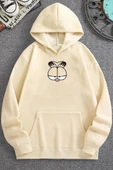 Unisex Garfield Baskılı Sweatshirt - 12