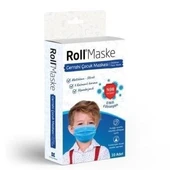 Roll Maske ERKEK Çocuk Cerrahi Maskesi 10 lu - 1