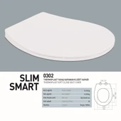 VitrA Arkitekt Asma Klozet + Nkp Slim Smart Yavaş Kapanır Kapak + VitrA Gömme Rezervuar Set - 4