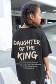 Daughter Of The King Baskılı Pamuklu Tshirt thumbnail 1