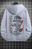 Unisex Osaka Baskılı Kapüşonlu Sweatshirt thumbnail 9