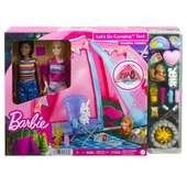 HGC18 Barbie Malibu ve Brooklyn Kampta Oyun Seti - 1