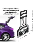Kılıçaslan Camp Katlanır Portatif Taşıma Aracı Koli  Paket El Arabası80 Kg Kapasiteli Askı Aparatl thumbnail 4