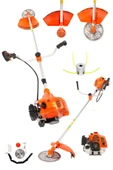 10.5 Hp Yan Tipi Benzinli Motorlu Ot Çalı Tırpanı Çim Biçme Makinesi Tırpan Örümcek Başlık - 1