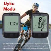 TechTic Sunding Bisiklet Km Hız Göstergesi Işıklı Led Ekranlı Kronometre Derece Saat(24 Fonksiyon) - 7