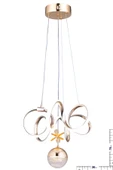 LİZBON TEK TOP GOLD AVİZE - 1