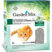Gardenmix Bentonit Aktif Karbon Mar.sabun 6lt Kedi Kumu - 1