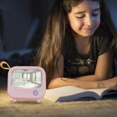 TechTic TV Boyama Led Gece Lambası Sevimli Ev Dekorasyon  Aydınlatma Mini Doğum Günü Hediyesi 2 Mod - 8