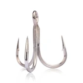 Mustad Kaiju UltraNor In-Line Treble 35000UN Olta İğnesi  TITAN STEEL NO:2 - 4LÜ - 3