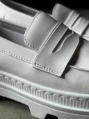 Knack Yüksek Taban Klasik Ayakkabı 779 Beyaz thumbnail 4