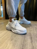 Yüksek Taban Günlük Ayakkabı N75 Kapitone Beyaz thumbnail 4