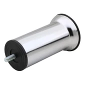 12 Adet Metal Destek Ayağı 12 Cm Krom Mobilya Kanepe Baza Koltuk Ünite Ayakları Metrik 8 Civatalı İnce Diş - 5