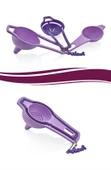 By Nevser® Pratik Yumurta Süzgeci Mini Süzgeç Huni Seti Hepsi Bir Arada - 5