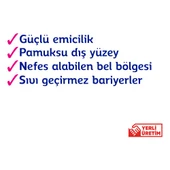 Giggles Yetişkin Emici Külot Bez Orta Boy (Medium) 30'lu 4 Paket (120 Adet) Bel Boy 70-120 cm - 3