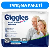 Giggles Belbantlı Ekstra Büyük Boy XL 30'lu Hasta Bezi - 1