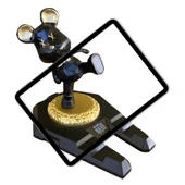 By Nevser® Ayıcıklı Telefon ve Tablet Standı Masa Üstü Telefon ve Tablet Tutucu Aparatı - 5