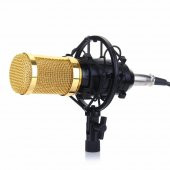 WellSound BM-800 Stand Profesyonel Masa Mikrofonu Usb Ses Kartı - 7