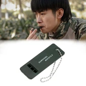 By Nevser® Kamp Outdoor Yaşam Yüksek Sesli Acil Durum Survival Plastik Düdük - 1