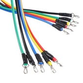 By Nevser® 11 Parça Lateks Egzersiz Bandı Çekme Halatı Egzersiz Seti - 2