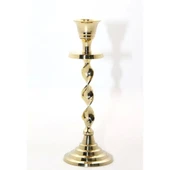 Tekli Pirinç Şamdan Model 2 - 1