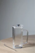 Pipetli Pinterest Bardak - Kare Kapaklı Cam Pipetli Bardak - Pipetli Buzlu Kahve Bardağı 1 Adet - 8