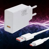 By Nevser® 120W USB Hızlı Type C Uçlu Kablolu Şarj Aleti - 1