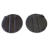 Renault Clio 2 Reno Uyumlu 2 Adet Ön Kapı Hoparlör Kapağı Siyah Renk 1 ÇİFT Sağ Sol 2li Set - 2