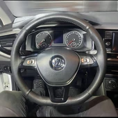 DİKİŞLİ DİREKSİYON KILIFI SİYAH DERİ NOKTALI DERİ SİYAH DİKİŞLİ VOLKSWAGEN POLO İÇİN thumbnail 1