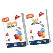 Hız ve Renk 11. Sınıf Tarih ile Coğrafya Soru Bankası Seti 2 Kitap - 1