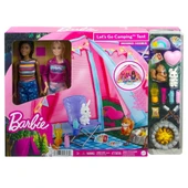 HGC18 Barbie Malibu ve Brooklyn Kampta Oyun Seti - 1