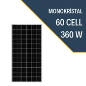 LEXRON 360W MONOKRİSTAL GÜNEŞ PANELİ - 1