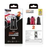 Joyroom JR-F635 5V 3.1A Akıllı Araç Şarj Çift USB Portu Hızlı Şarj Koruma - 1