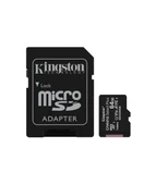 Kingston 64GB microSDXC Canvas Select Plus 100R A1 C10 Card + Adapter - 1
