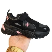 Lumberjack Kong Pu Siyah Cırtlı Kaymaz Kız Çocuk Spor Ayakkabı thumbnail 6