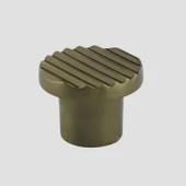 Melen Antik Sarı Kulp Düğme Tek Vidalı Çekmece Mutfak Mobilya Dolabı Dolap Kulpu Kulbu Metal Kulp thumbnail 6