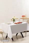 Beyaz Leke Tutmaz Masa Örtüsü 100x100 – Dayanıklı ve Kolay Temizlenebilir Şık Masa Örtüsü Seçenekleri - 1