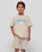 Çocuk Boundless Baskılı Pamuklu Tshirt - 5