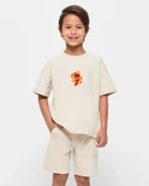 Çocuk Biber Baskılı Pamuklu Tshirt - 6
