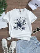 Unisex Eteinal Light Baskılı PamukluTshirt - 1