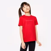 Çocuk Dreamer Baskılı Pamuklu Tshirt - 1