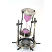 Pirinç Dümenli Pusulalı Kumsaati thumbnail 1