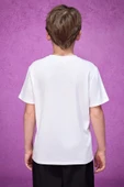 Çocuk California Baskılı Pamuklu Tshirt - 3